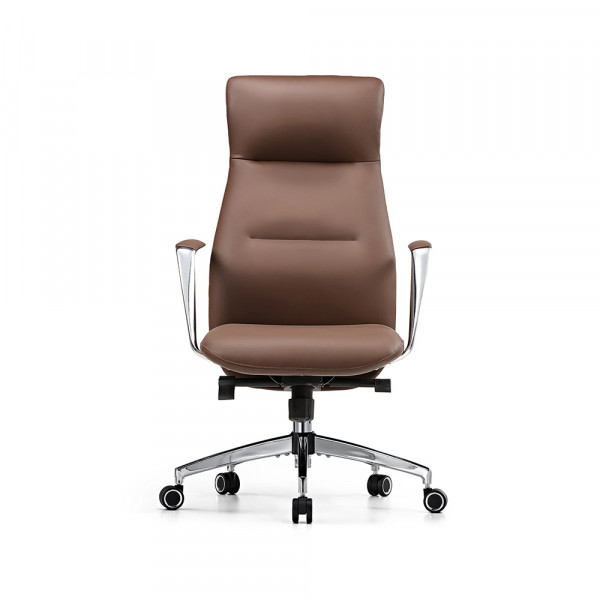 Eureka Ergonomic Royal Slim Executive Chair Brown